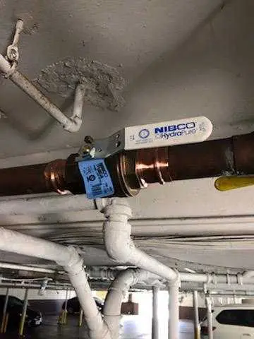 Copper pipe repair and valve work for Backflow Testing in Harvey